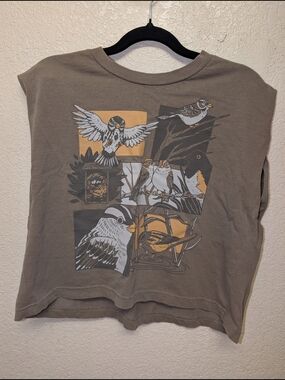 Bird Collective Sparrows Boxy Tank